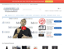 Tablet Screenshot of aggressivehealthshop.com